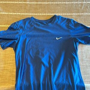 Blue Nike Cotton Shirt